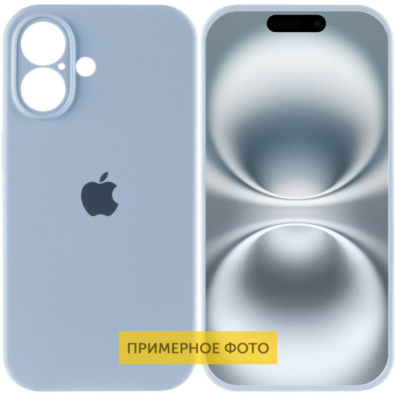 Чехол Silicone Case Full Camera Protective (AA) для Apple iPhone 16 Plus (6.7") Херсон - изображение 3