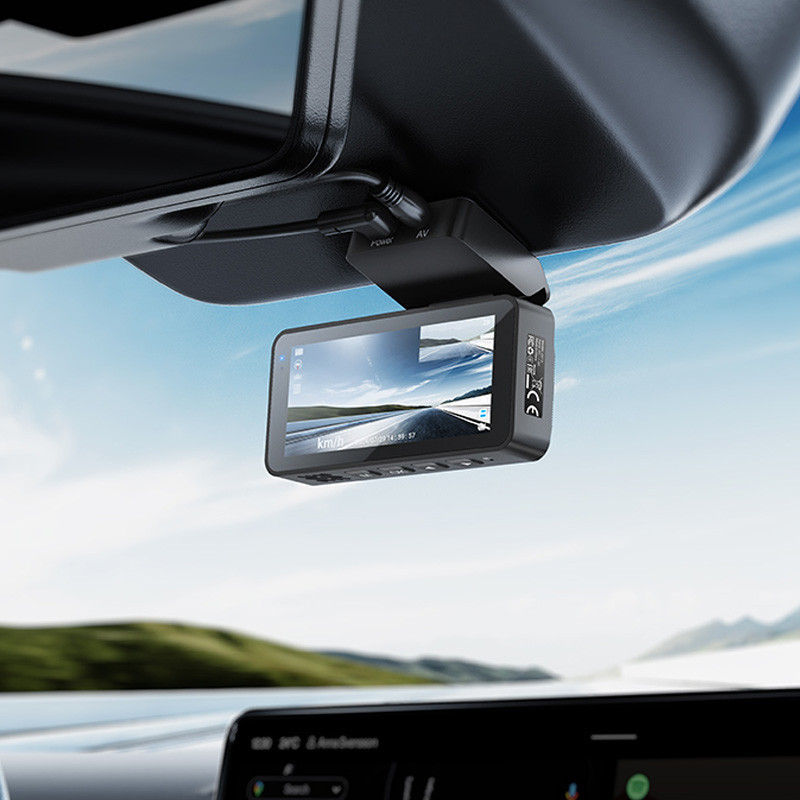 Видеорегистратор Hoco DV12 2K display + GPS (with rear camera) Херсон - зображення 8