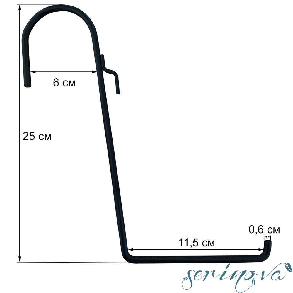 Крепление металлическое для балконных горшков Kemer Київ - зображення 2