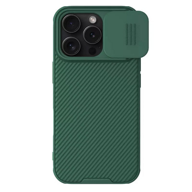 Карбоновая накладка Nillkin CamShield Pro Magnetic для Apple iPhone 16 Pro (6.3") Херсон - зображення 1