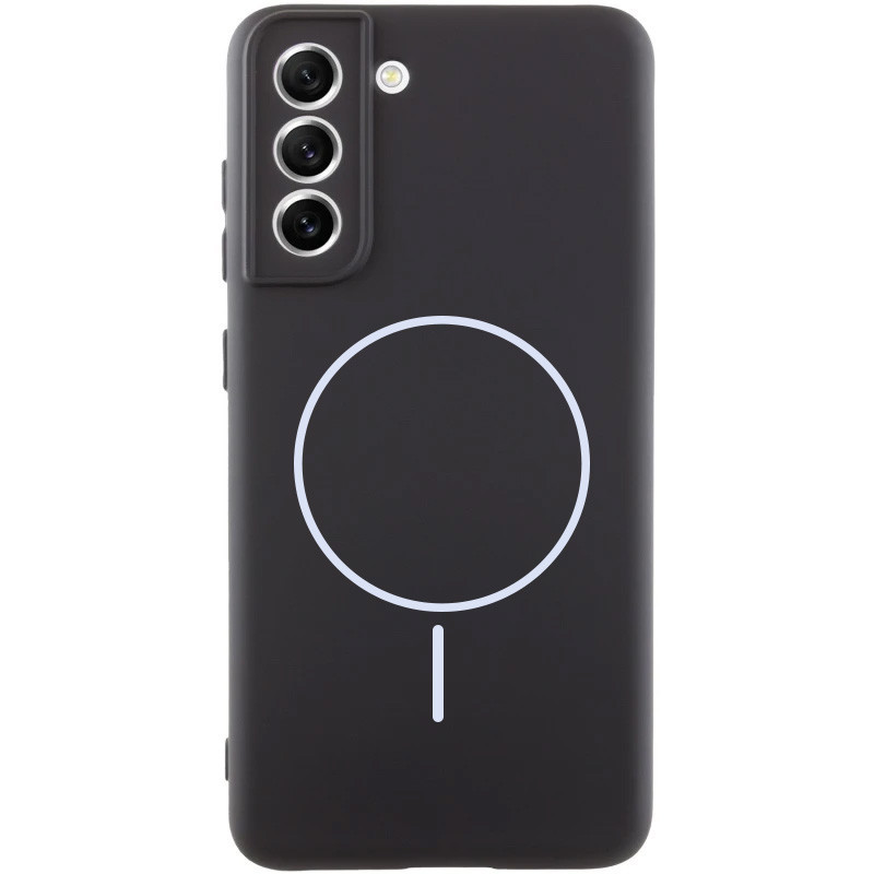 Чехол Silicone Cover Lakshmi Full Camera (AA) with MagFit для Samsung Galaxy S21 FE Херсон - зображення 1