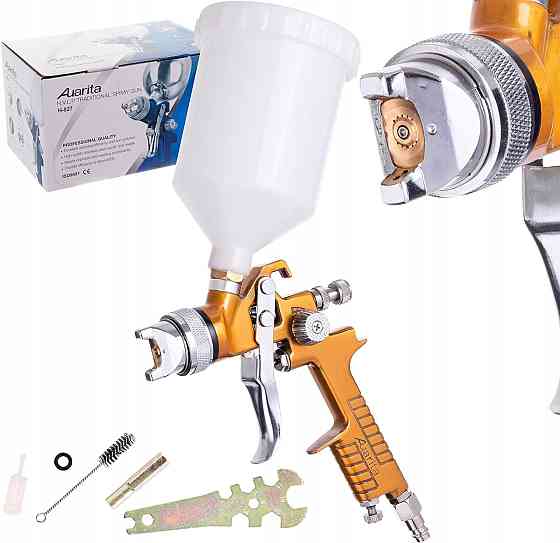 Краскопульт для покраски авто HVLP 1,7мм, верх. п/б AUARITA H-827B-1.7 Харьков