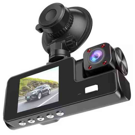 DM Автомобільний відеореєстратор D22 1080p + задня камера 720p Black (Код товару:42779) Харьков