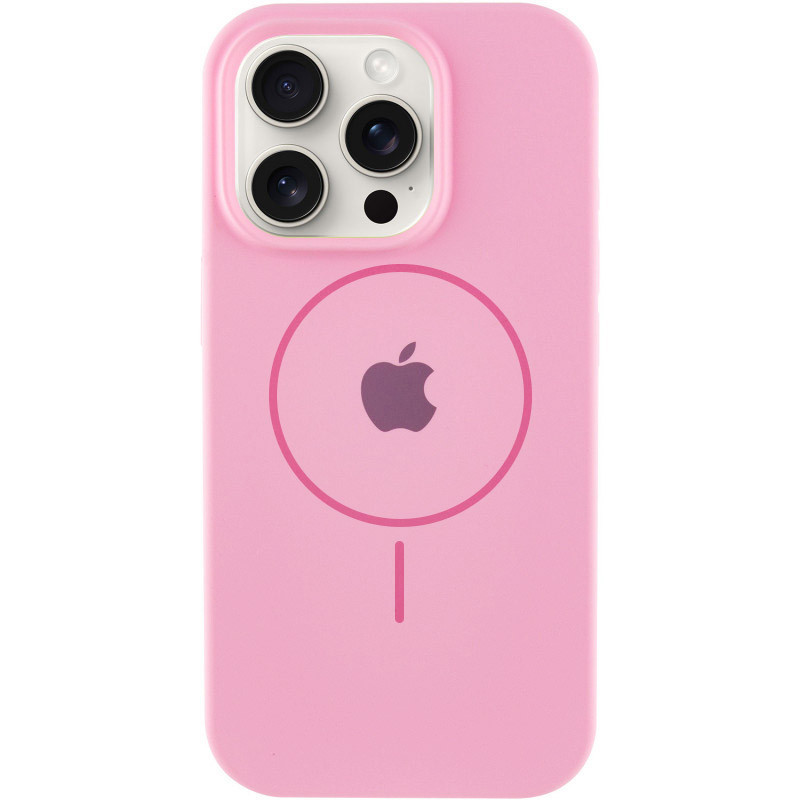 Чехол Silicone Case Full Protective (AA) with MagSafe для Apple iPhone 15 Pro (6.1") Херсон - изображение 1