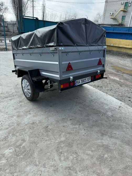 Авто пнричіп легковий 200х120х50 та інші моделі причепів "Дніпро" Новые Санжары - изображение 3