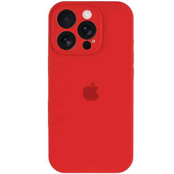 Чехол Silicone Case Full Camera Protective (AA) для Apple iPhone 16 Pro (6.3") Херсон