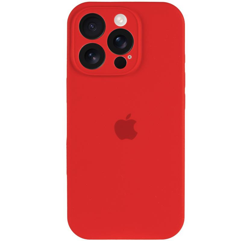 Чехол Silicone Case Full Camera Protective (AA) для Apple iPhone 16 Pro (6.3") Херсон - зображення 3