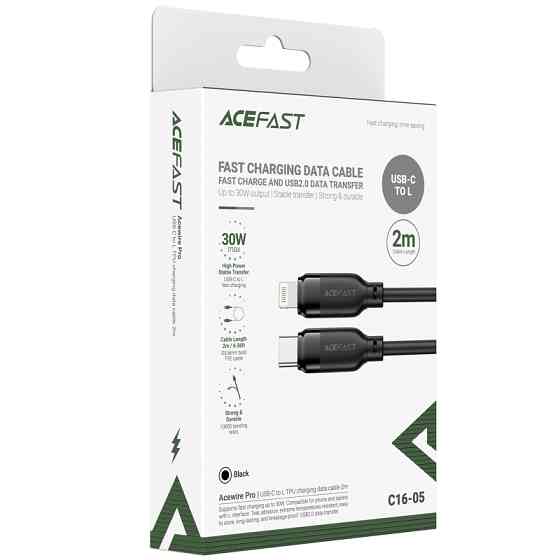 Дата кабель Acefast C16-05 Type-C to Lightning 30W (2m) Херсон