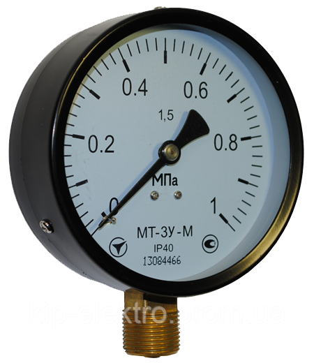 Манометр показывающий МТ-3У-М (МТ-3У, МТ 3У, МТ3У, МТ3-У) - радиальный штуцер (РШ) Киев - изображение 12