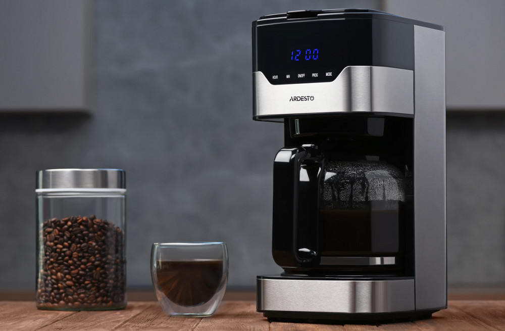 Капельная кофеварка Ardesto FCM-D3100 900 Вт черная Київ - зображення 5