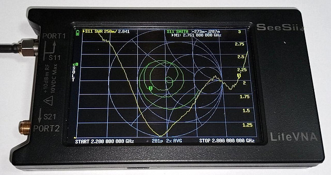 Антенна 2370-2760/5155-6300MHz 6/9dBi, 50W, 40 см, N разъем, с магнитным основанием 12 см, RG58U 3 м Дніпро - зображення 3