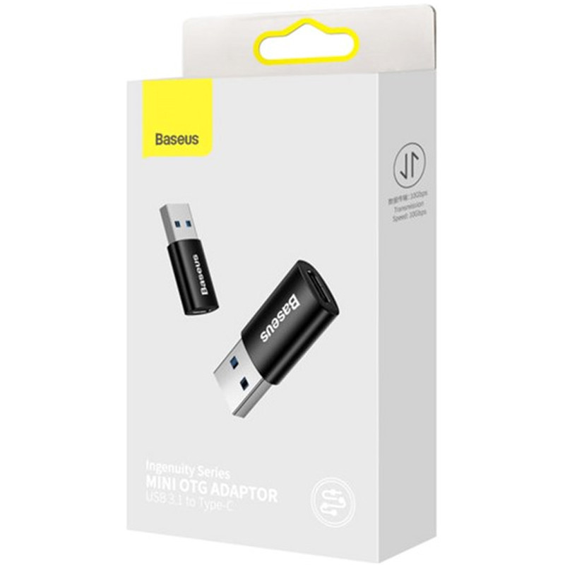 Переходник Baseus Ingenuity Series Mini USB 3.1 to Type-C (ZJJQ000101) Херсон - зображення 3