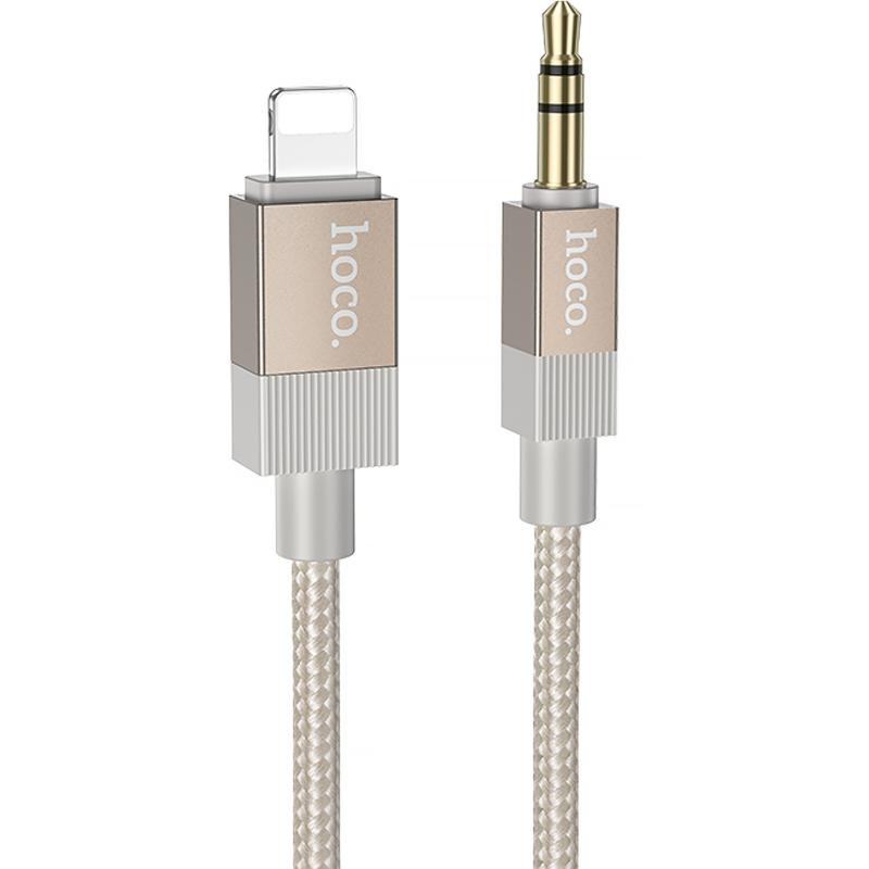 Аудио кабель Aux Hoco UPA32A Clever digital (Lightning to AUX 3.5mm) (1m) Херсон - зображення 1