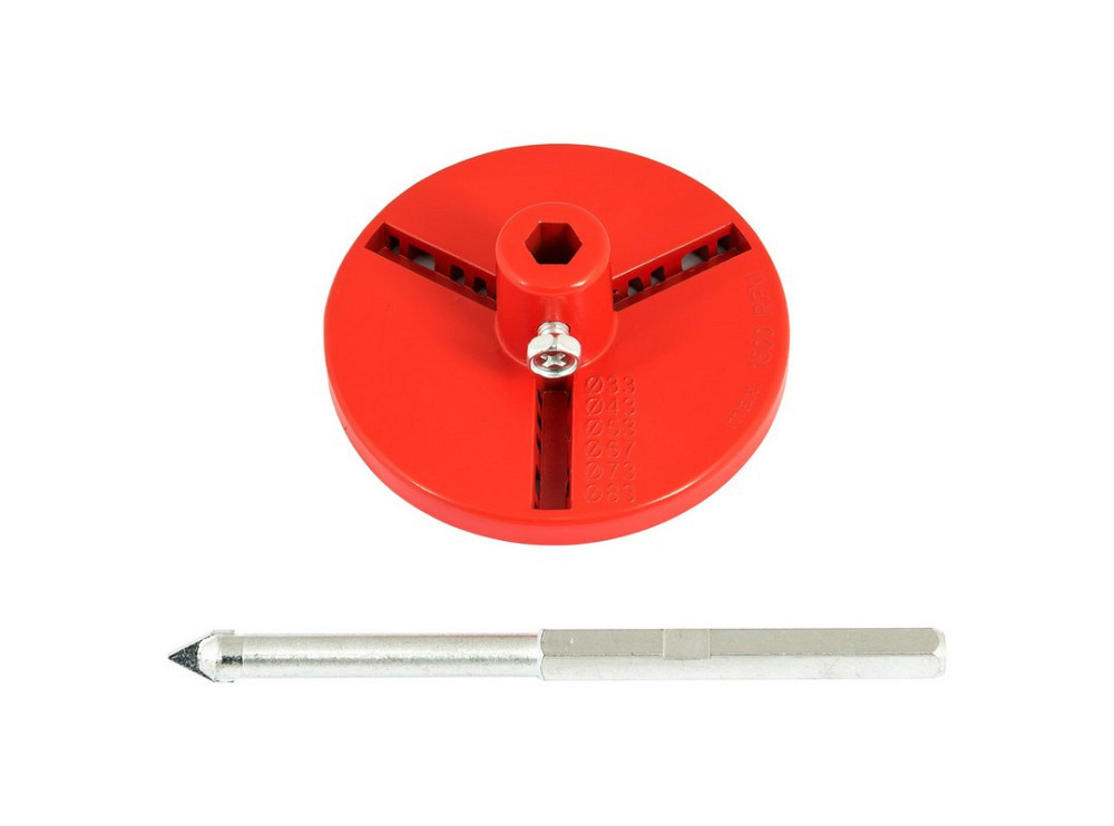 Платформа для сверла корончатого GRANITE 33-83 мм со сверлом 2-08-200 Харків - зображення 5