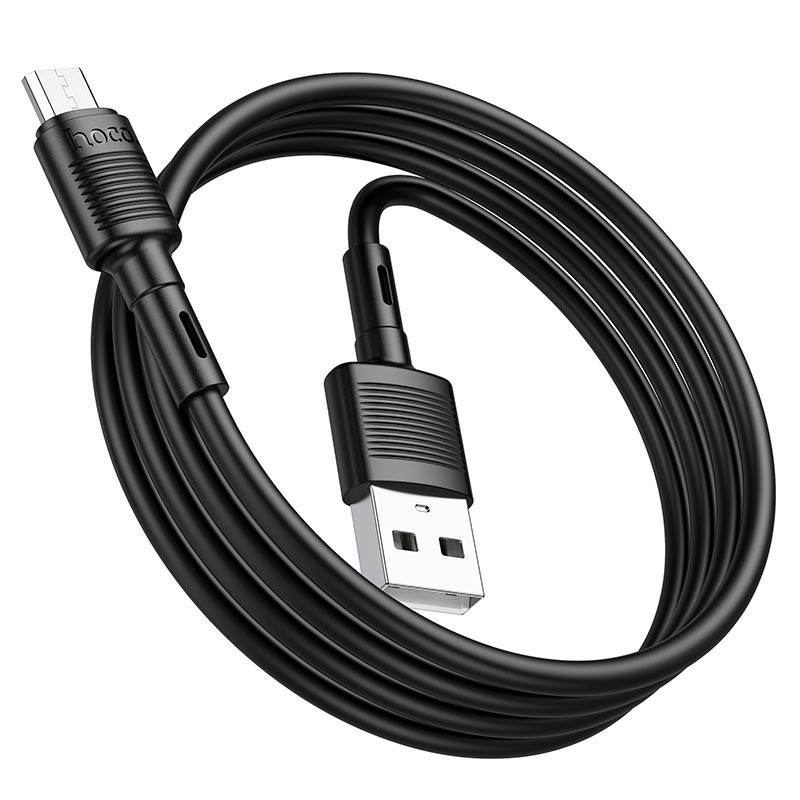 Дата кабель Hoco X83 Victory USB to MicroUSB (1m) Херсон - зображення 4
