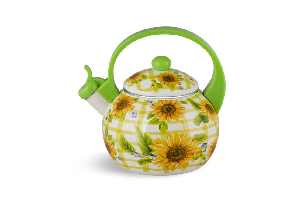 Чайник із свистком Edenberg Flowers 2 EB-1745-2 2.2 л Киев - изображение 1