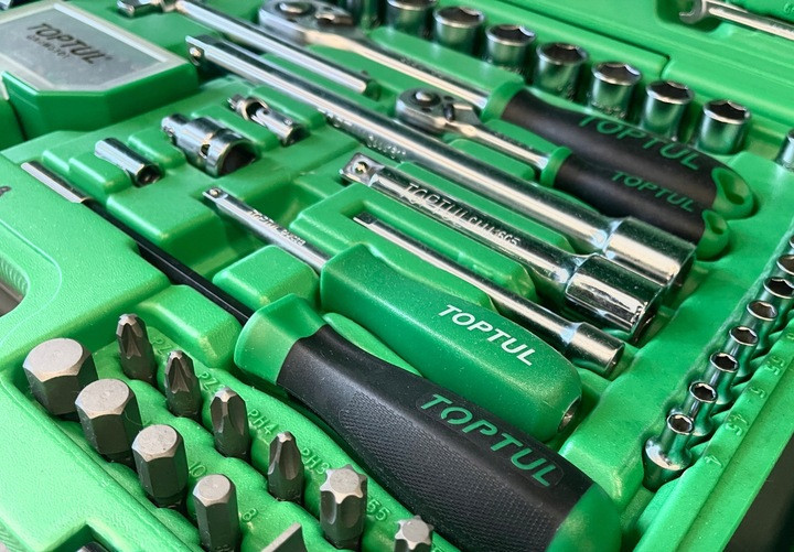 Набор ручного инструмента комбинированный 106ед. TOPTUL GCAI106B Харків - зображення 4