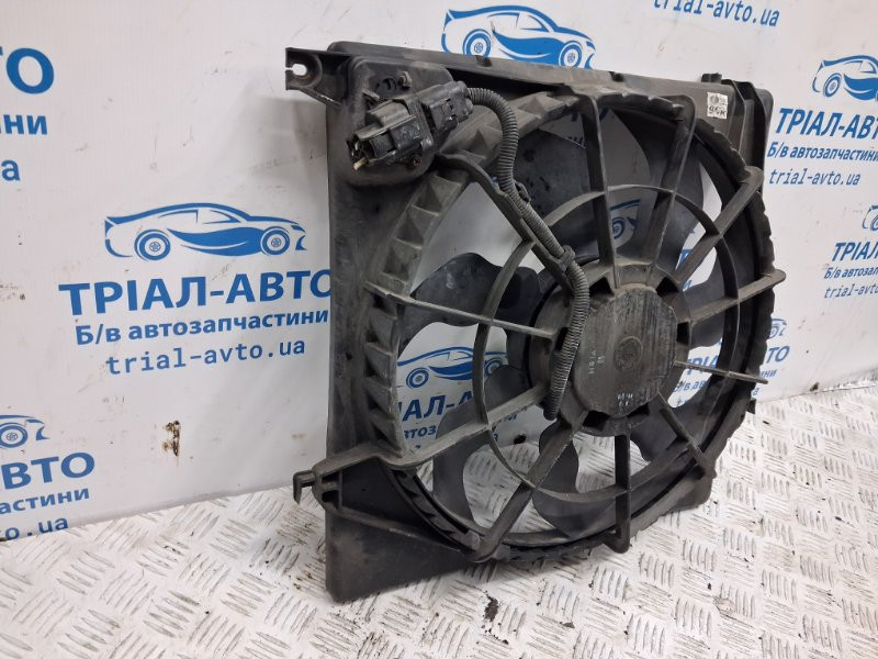 Диффузор с вентилятором радиатора Hyundai Santa fe CM 2.2 DIESEL D4HB 2005 (б/у) Киев - изображение 3