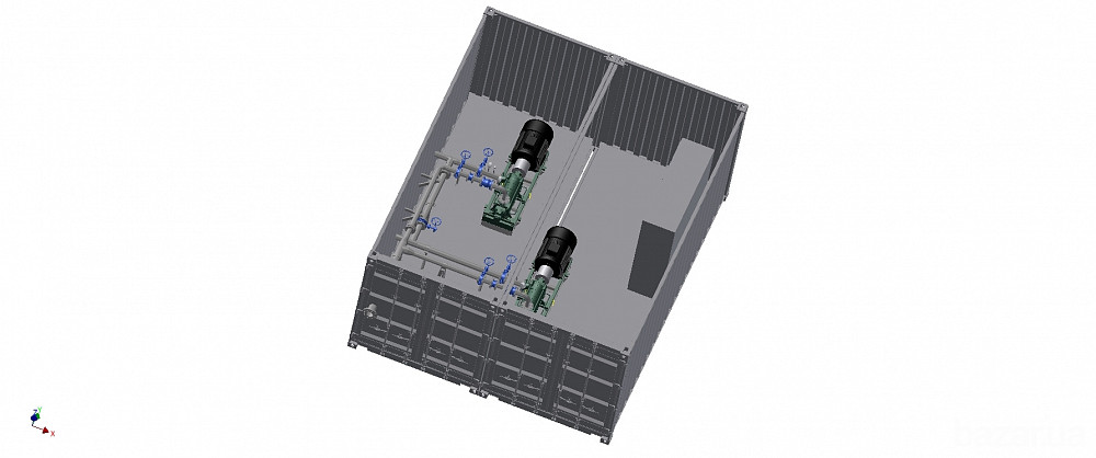 Насосная станция Caprari в контейнере для орошения полей Белая Церковь - изображение 2