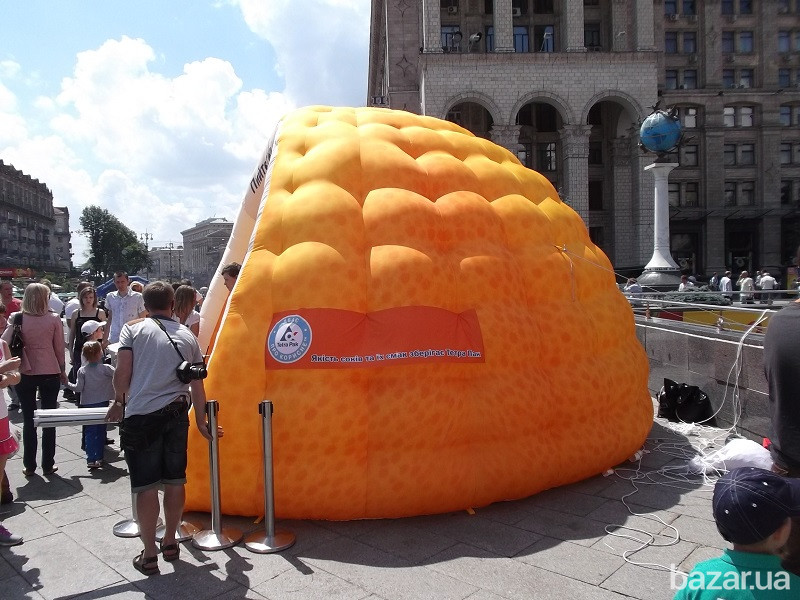 Надувная палатка Иглу Igloo inflatable tent украинского производства Киев - изображение 9