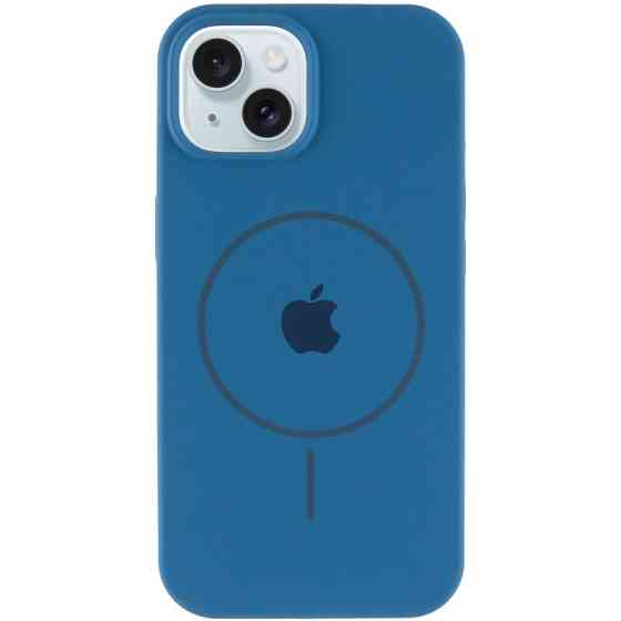 Чехол Silicone Case Full Protective (AA) with MagSafe для Apple iPhone 15 (6.1") Херсон