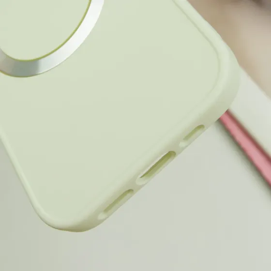 TPU чехол Bonbon Metal Style with MagSafe для Apple iPhone 16 Plus (6.7") Херсон