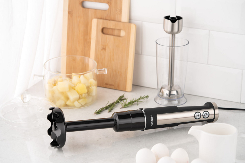 Блендер погружной Ardesto HBG-1000BСHP 1000 Вт черный Київ - зображення 4