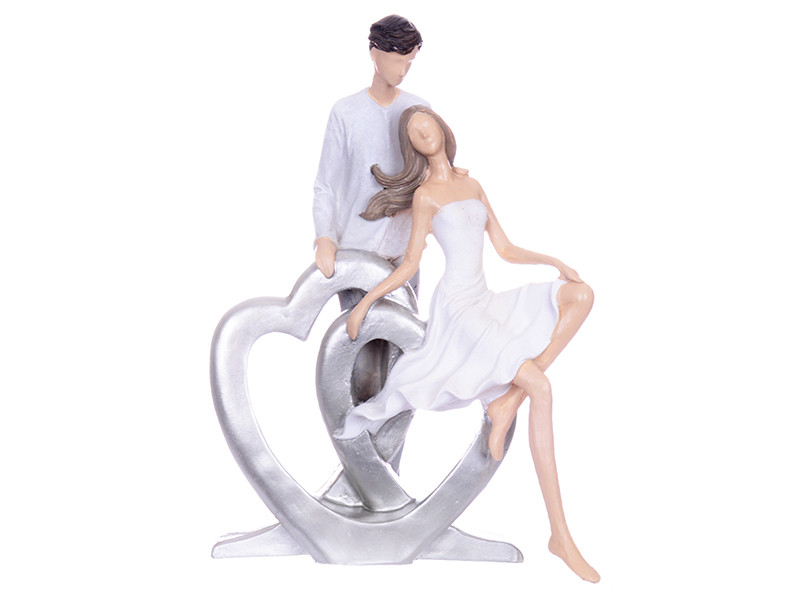 Фігурка декоративна Lefard Кохання 192-044 24х18х10 см Київ - зображення 1