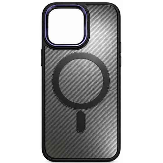 DM Чохол Black Matte Case with MagSafe для iPhone 14 Pro Max Deep purple Харьков