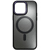 DM Чохол Black Matte Case with MagSafe для iPhone 14 Pro Max Deep purple Харків