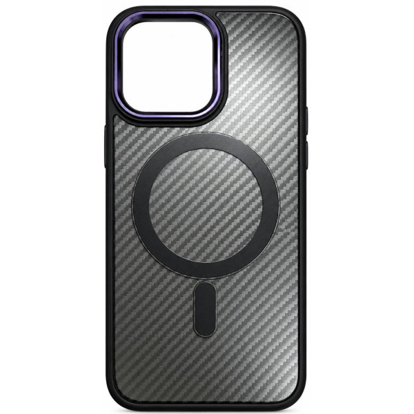 DM Чохол Black Matte Case with MagSafe для iPhone 14 Pro Max Deep purple Харьков - изображение 1