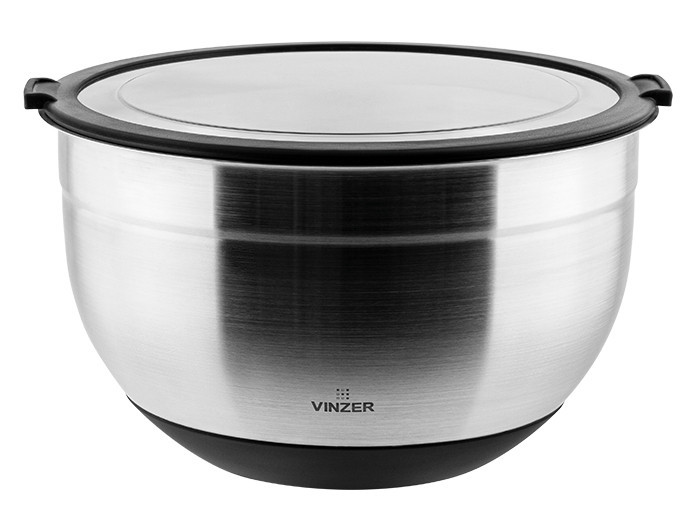 Миска з нержавіючої сталі Vinzer VZ-50344 4 л Київ - зображення 1