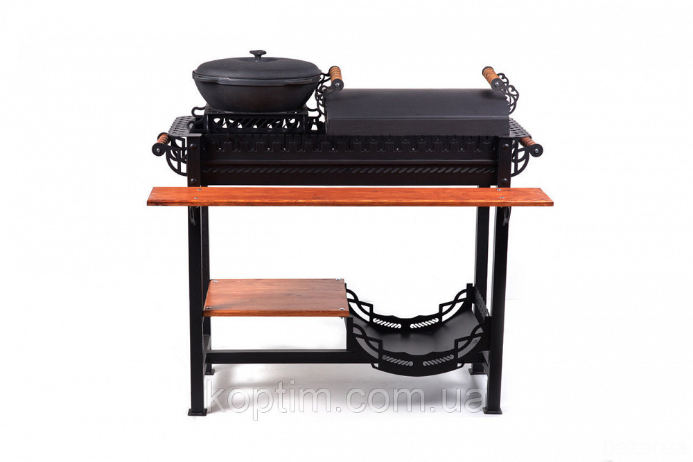 Барбекю мангал стационарный SmokeHouse Гарден Харьков - изображение 6
