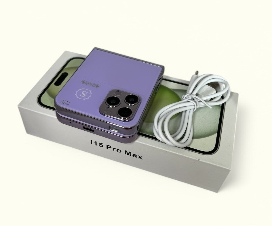 Кнопочный мобильный телефон раскладушка 15 на 4 сим карты (код 00086) Київ - зображення 9