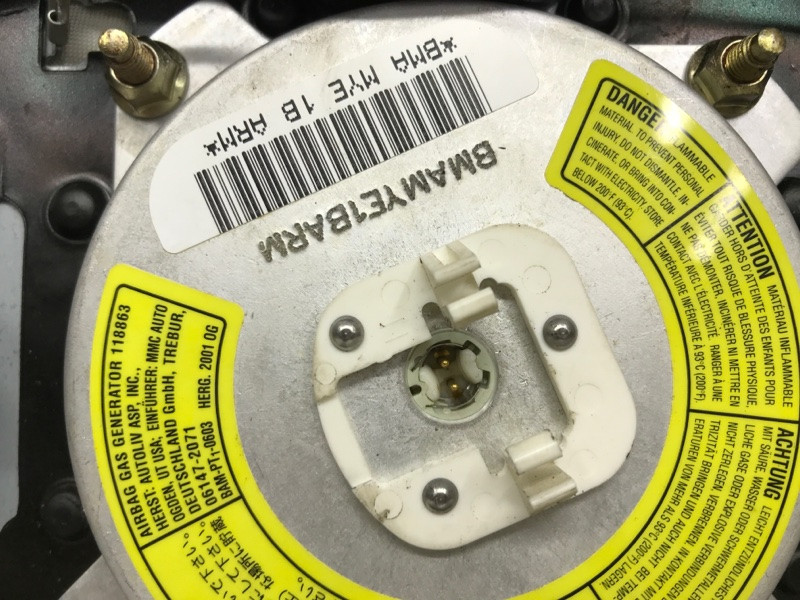 Подушка безопасности в руль Mitsubishi Pajero Sport K9 3.0 БЕНЗИН 6G72 1996 (б/у) Київ - зображення 5