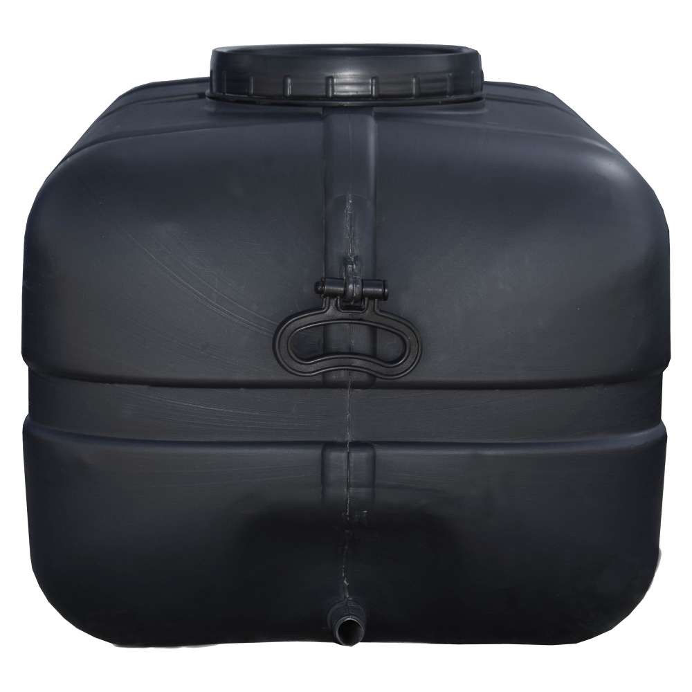 Бочка 130 л прямоугольная непищевая черная Київ - зображення 4