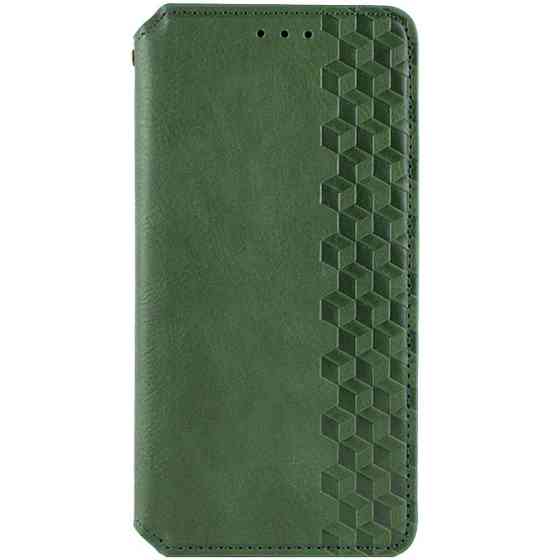 Кожаный чехол-книжка GETMAN Cubic (PU) для Xiaomi Redmi Note 15 Pro 4G Херсон