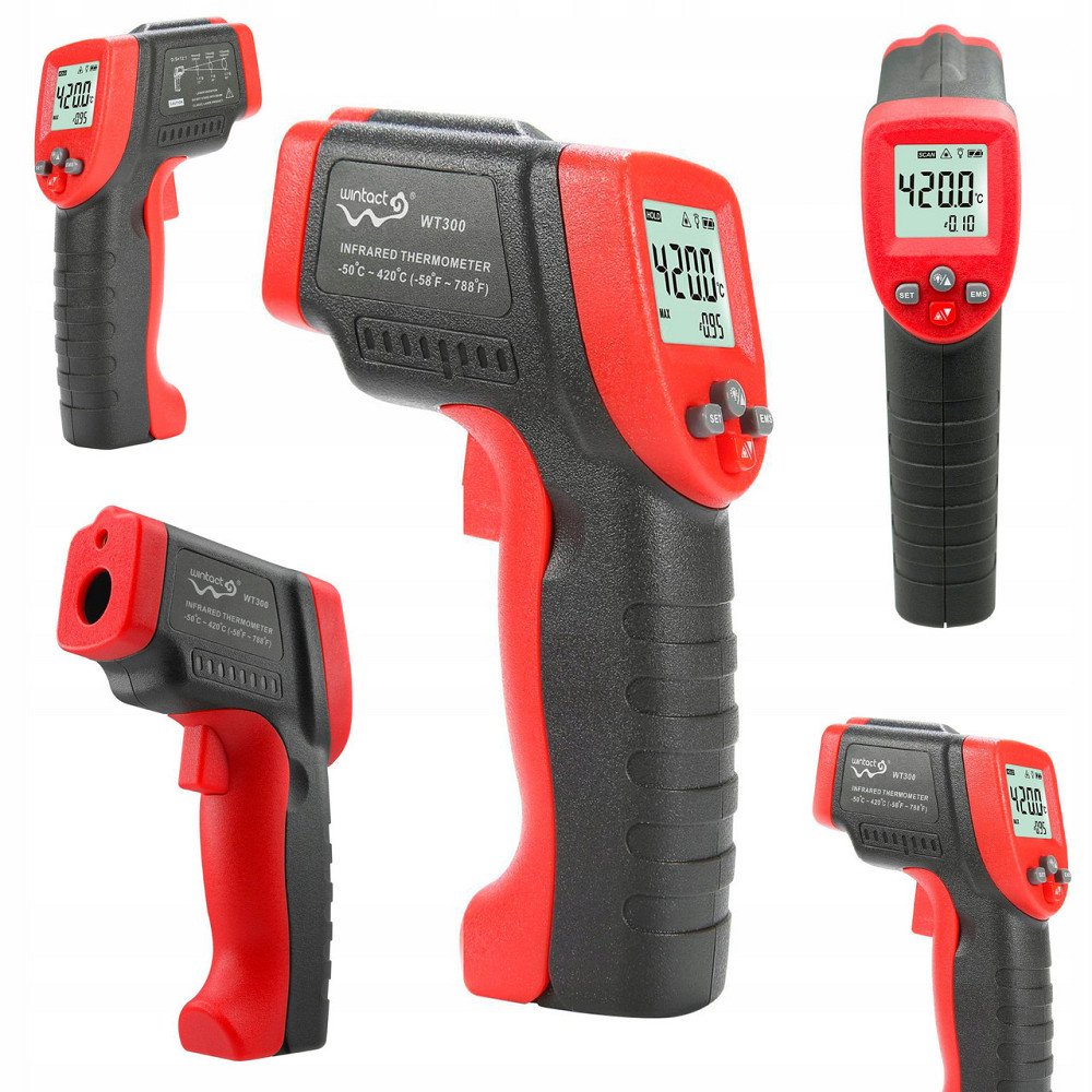 Пирометр инфракрасный -50-420°C WINTACT WT300 Харьков - изображение 3