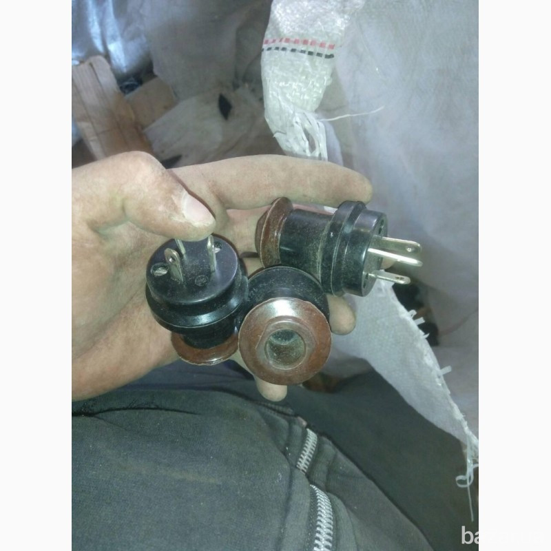 Вилки бытовые, электрические, 3-х фазные, прямоугольные, 10а. 250в. Харків - зображення 3