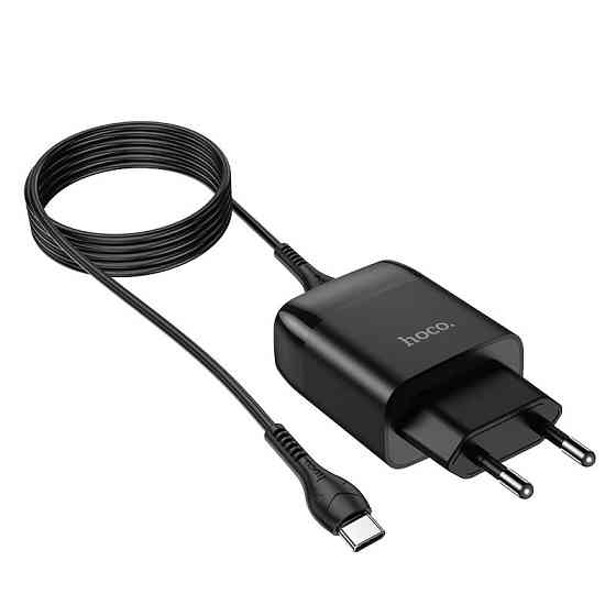 СЗУ Hoco C72Q Glorious QC3.0 18W (1USB-A) + кабель USB to Type-C Херсон
