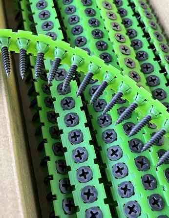 Саморіз на стрічці для гіпсокартону по металу 3,5*25 мм (1000 шт.),фосфатовані, Швеція 521325 Житомир