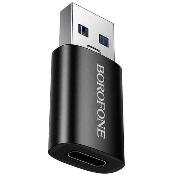 Переходник Borofone BV26B USB Male to Type-C Female USB3.0 Херсон
