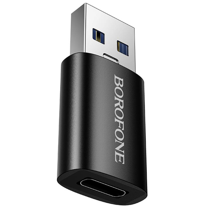 Переходник Borofone BV26B USB Male to Type-C Female USB3.0 Херсон - изображение 1