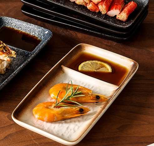 Блюдо прямокутне 14252 2.5х10х18.5 см бежеве Київ - зображення 1