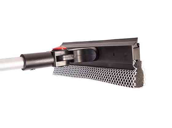 Водосгон двухсторонний MASTERTOOL резина/поролон 250 мм 740-1070 мм с телескопической ручкой поворот Харків