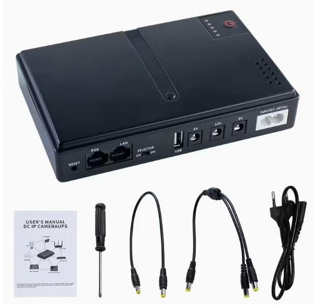 Mini DC UPS, універсальний блок безперебійного живлення з виходами 5V/9V/12V Киев - изображение 2