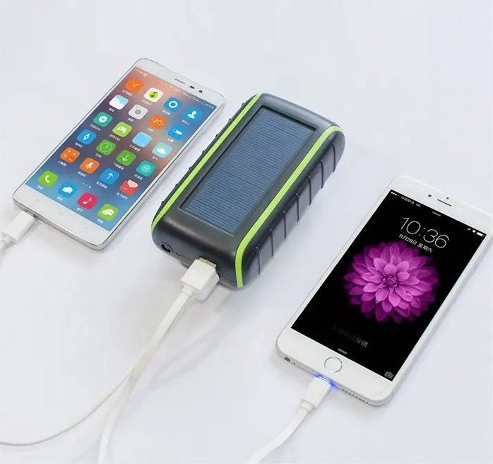 Повербанк 8000мА-ч с динамо и солнечной панелью Киев - изображение 8