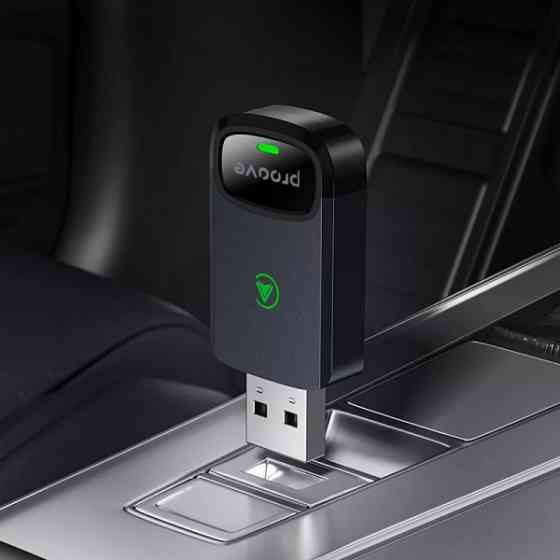 Бездротовий адаптер USB Proove Unity (CarPlay/Android Auto) Gray (WAPU00100003) Харьков