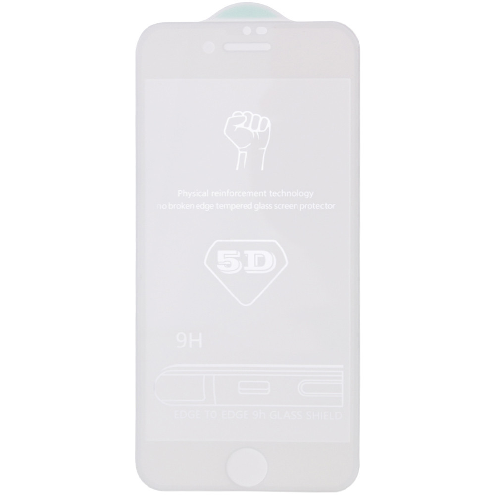 Защитное стекло 5D Hard (full glue) (тех.пак) для Apple iPhone 6/6s (4.7") Херсон - зображення 4