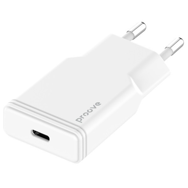 Мережевий зарядний пристрій Proove Slender 20W Type-C White (WCSS20010002) (Код товару:41196) Харків - зображення 2